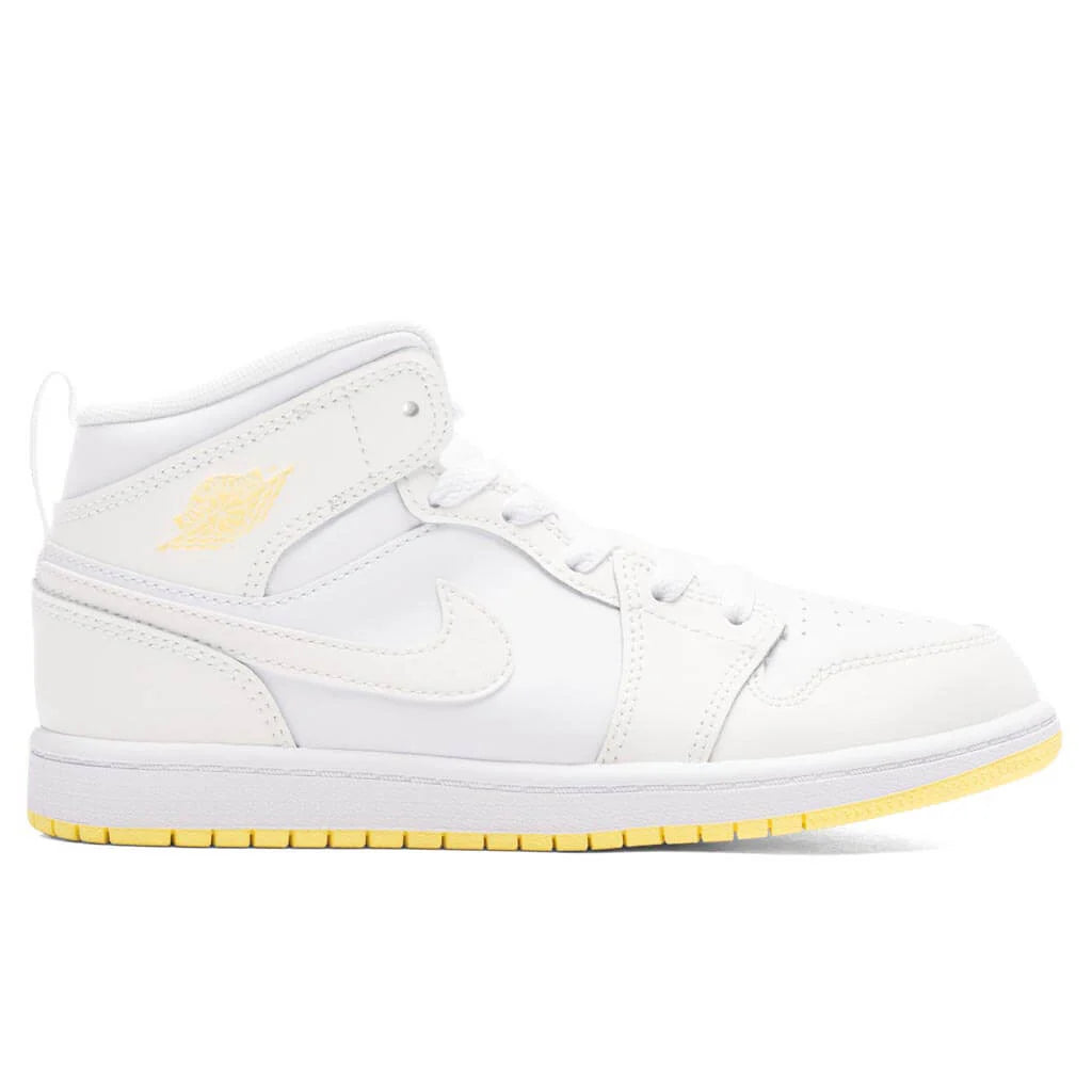 Jordan 1 Mid PS Sail Lt Laser Orange White