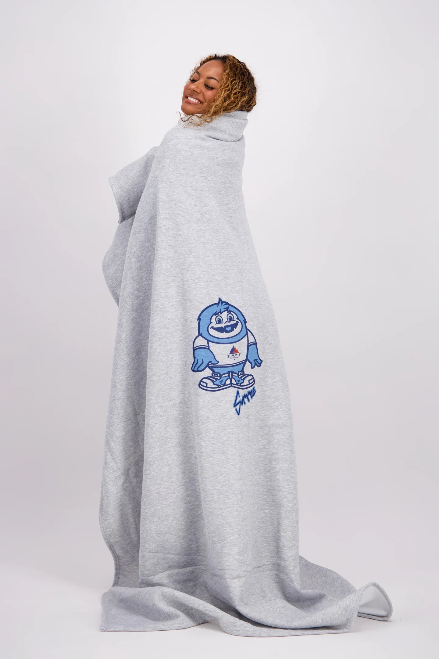 Summie Grey Sweat Blanket