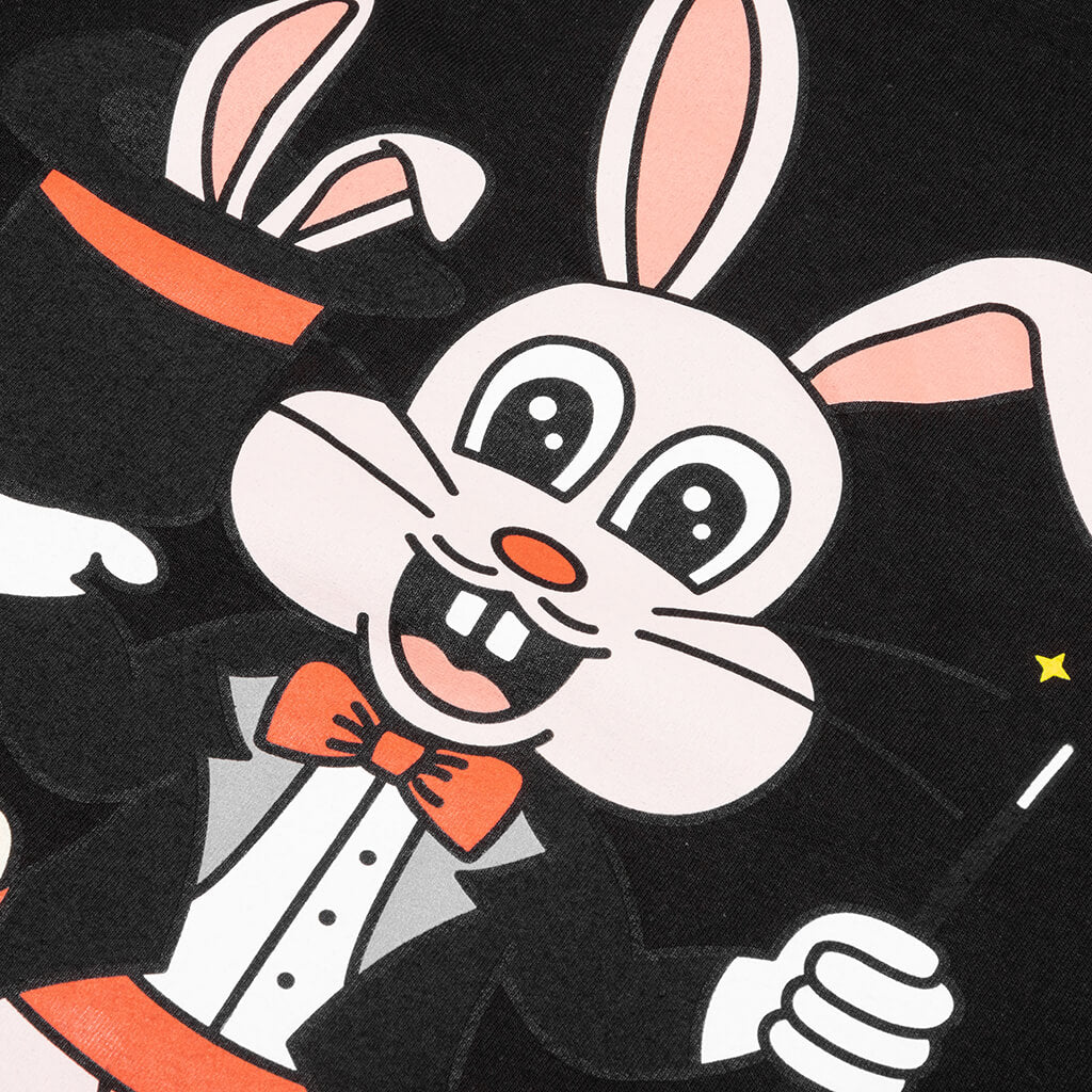 Feature x Carrots x Freddie Gibbs Rabbit Hat Tee Black
