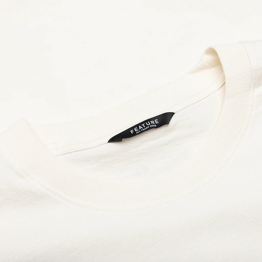 Feature x Vesta Coffee House Tee Cannoli Cream