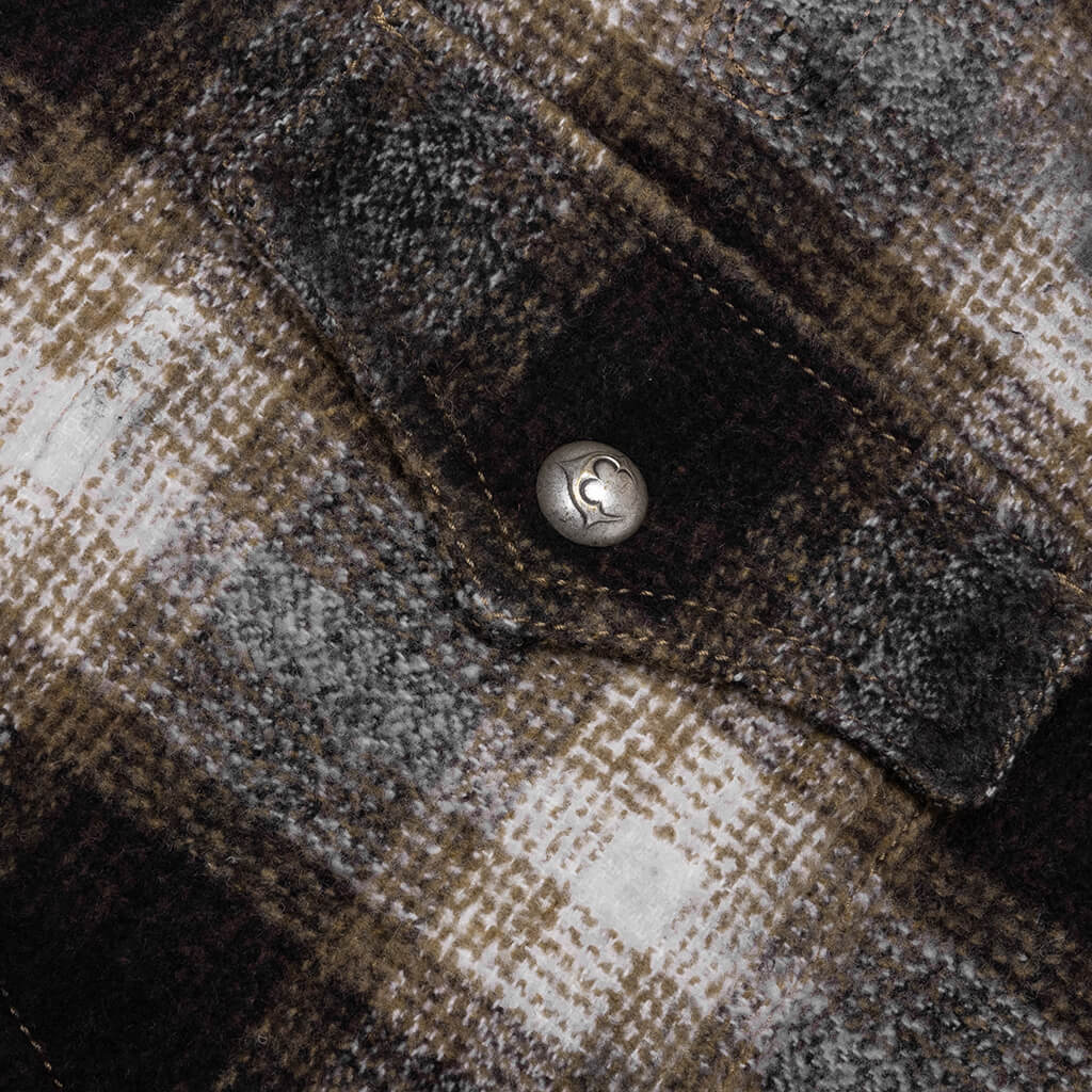 Angels Damaged Shirt Brown