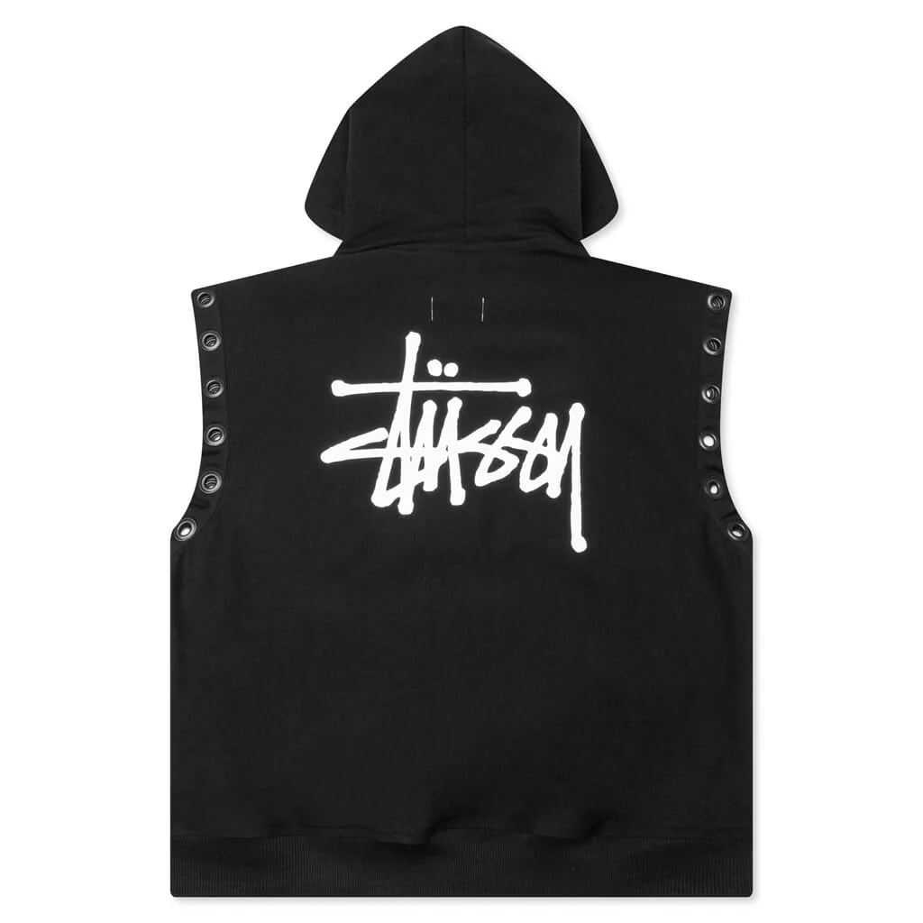 Junya Watanabe MAN x Stussy Hooded Vest Black