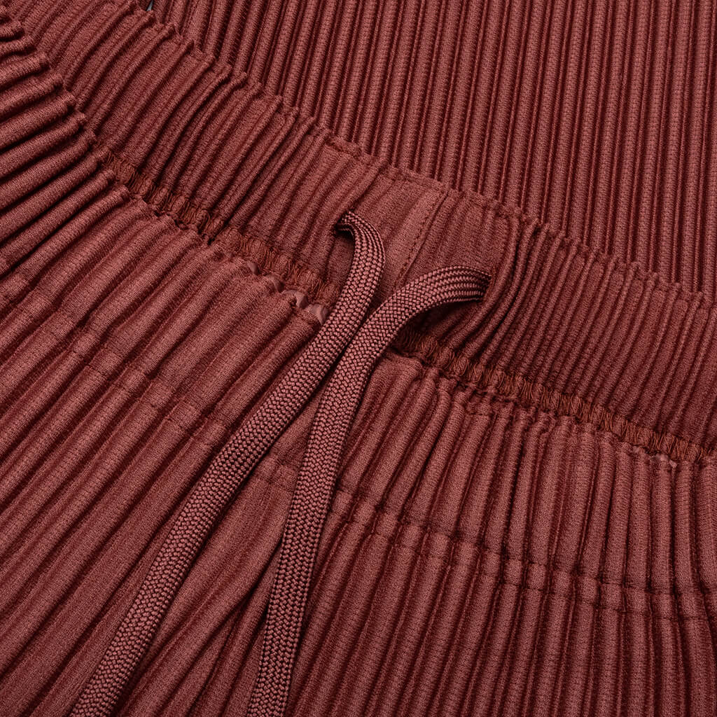 August Relaxed Fit Pants Adamite Brown