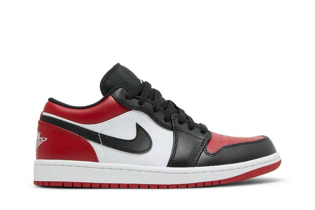 Jordan 1 Low Bred Toe