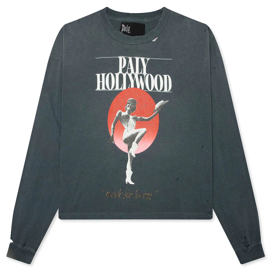 Myra Breckenridge L S Tee Vintage Black