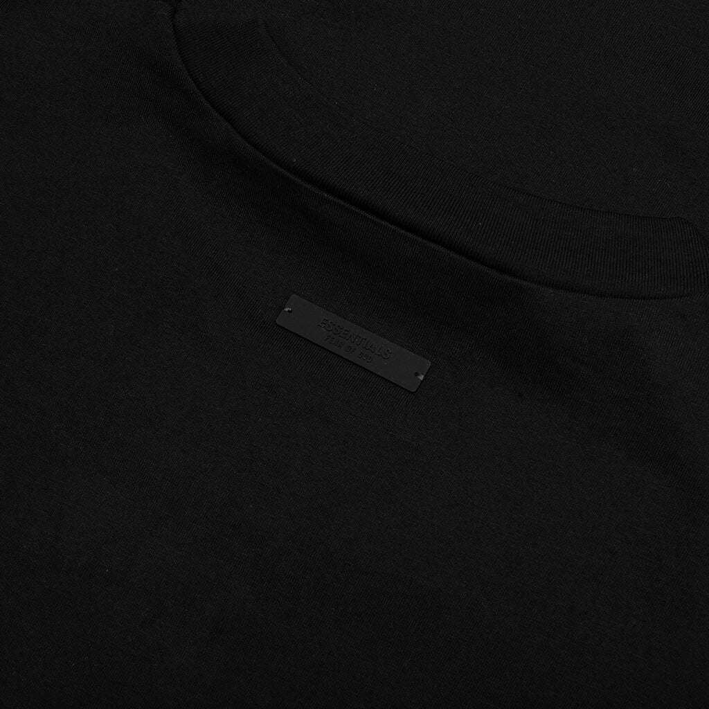 Jersey Crewneck Tee Black