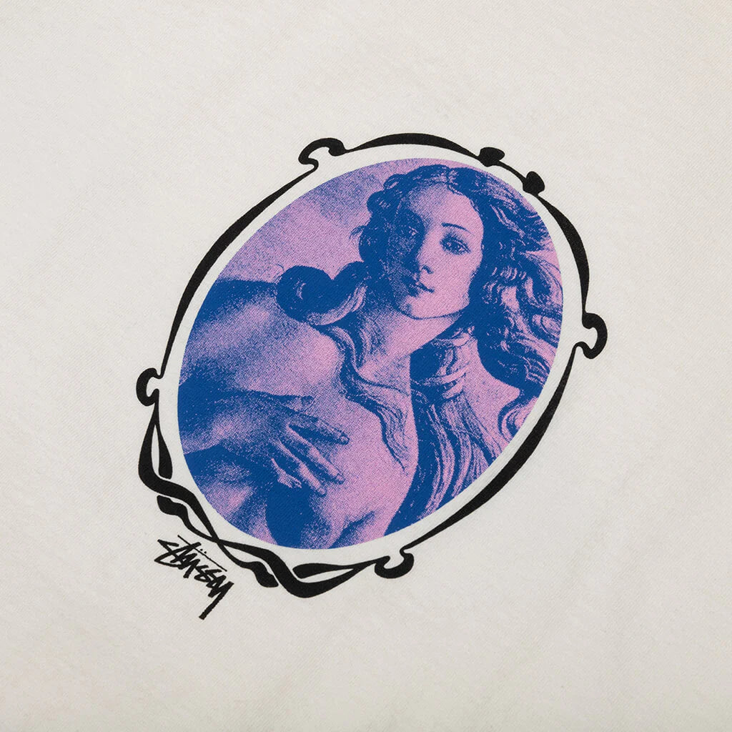 Venus Oval Pig Dyed Tee Natural