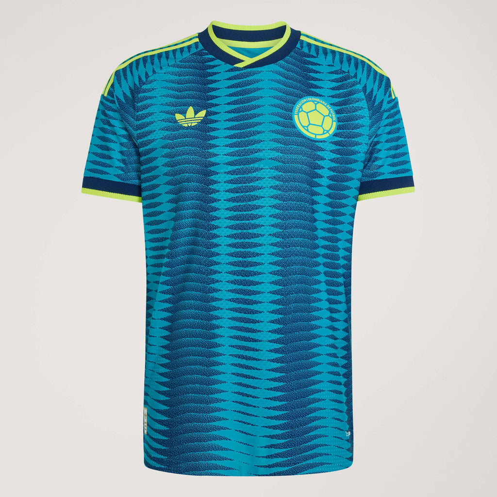 adidas Colombia Away Authentic Mens Soccer Jersey 2026 Mistery Petrol Navy