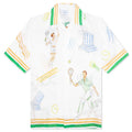Cuban Collar S S Shirt Tennis Play Icon