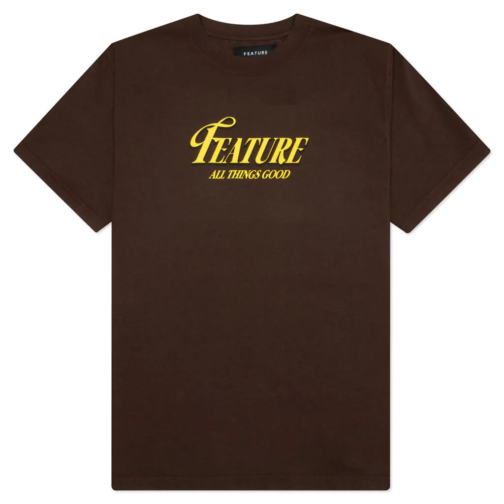 Classico Tee Bitter Chocolate
