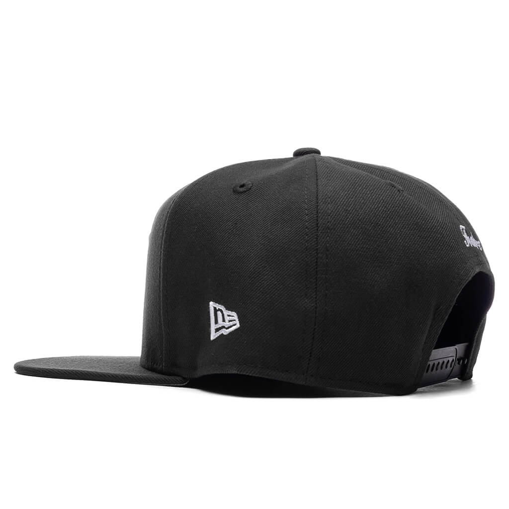 FEATURE x New Era 9Fifty A Frame Old English F Snapback Black
