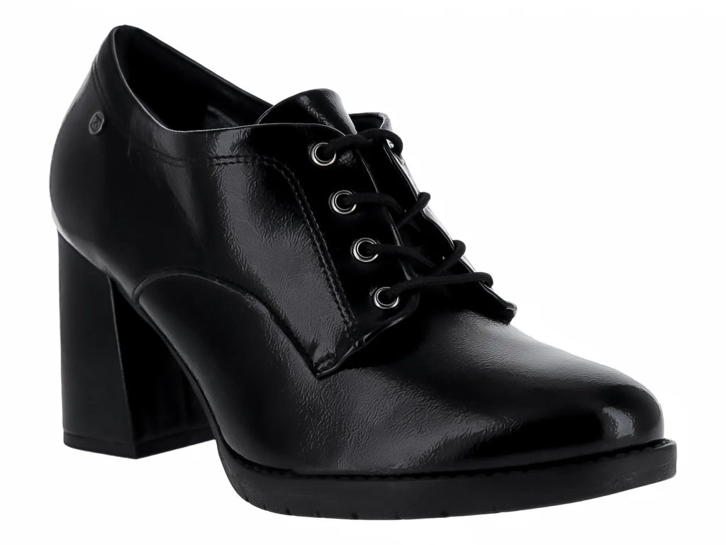 Zapatos de Tacón Cuadrado Piccadilly Negro para Mujer