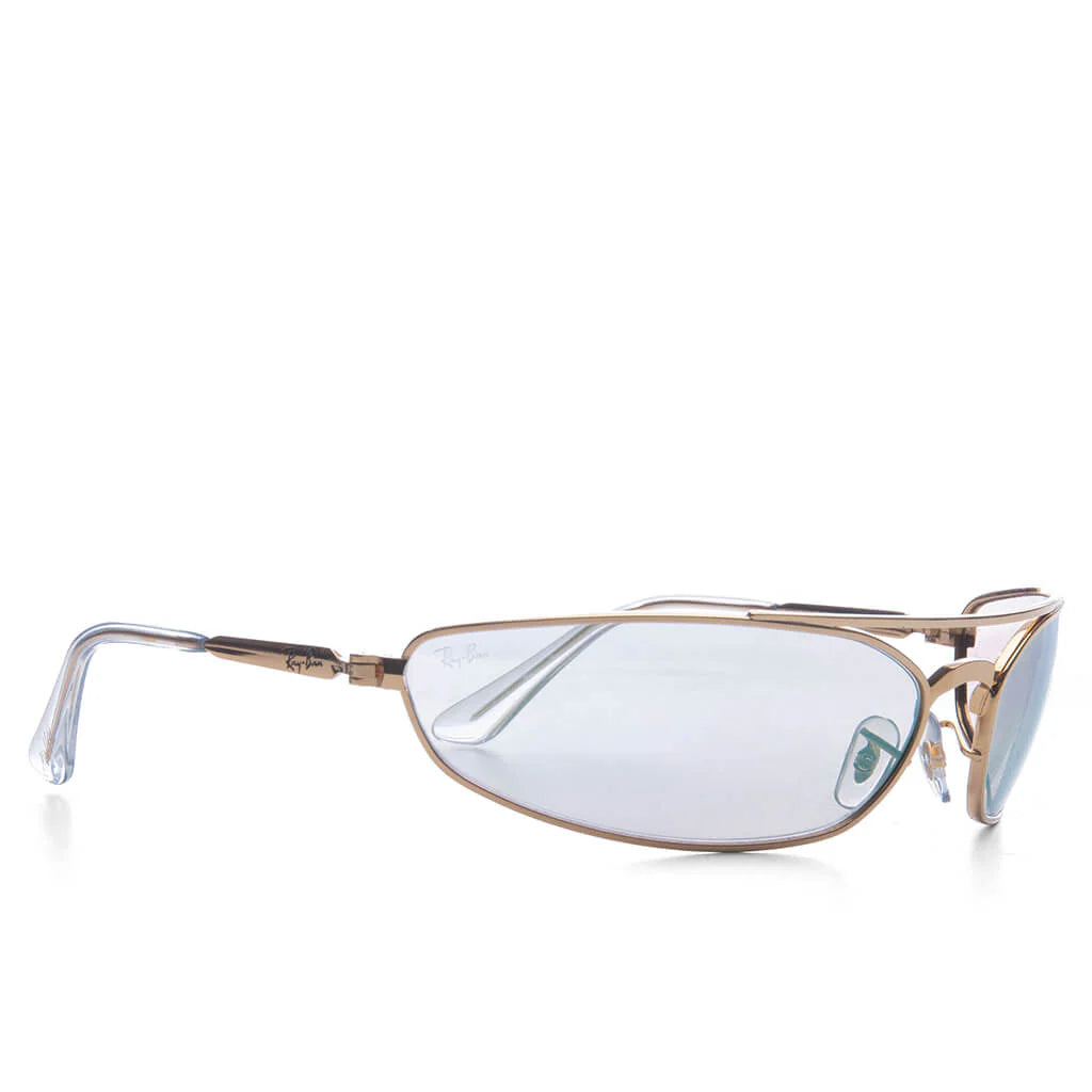 Ray Ban x AAP Rocky LE Mask Pinnacle Metal Gold Mirror