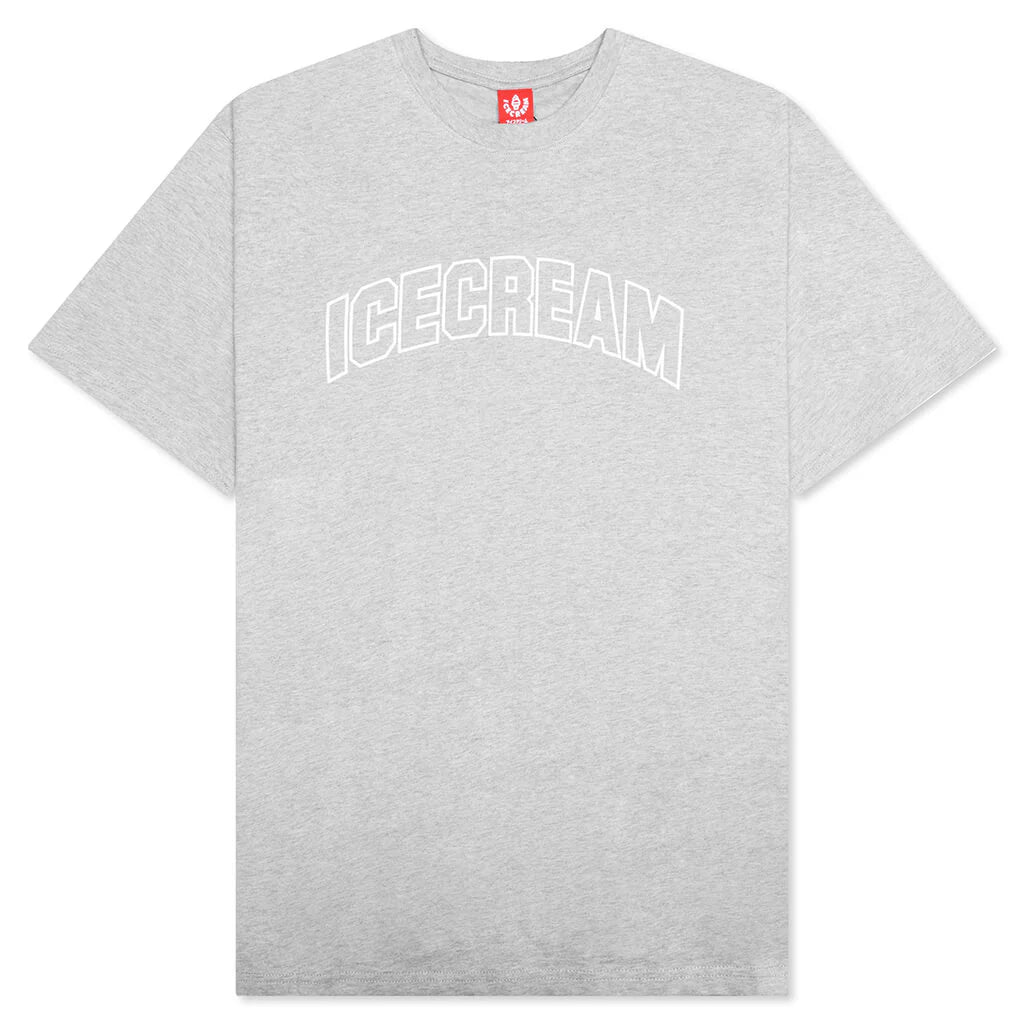 Outline S S Tee Heather Gray