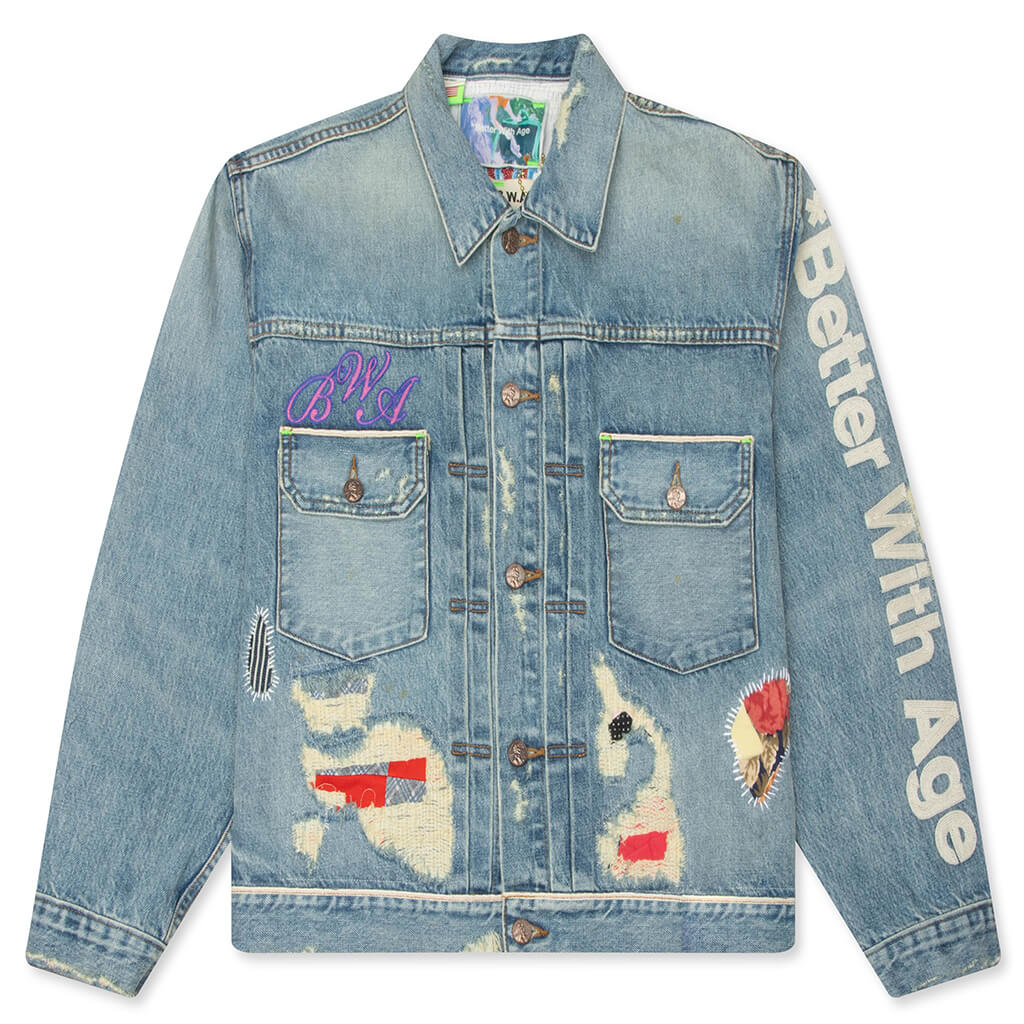 Repair Type 2 Denim Jacket Indigo
