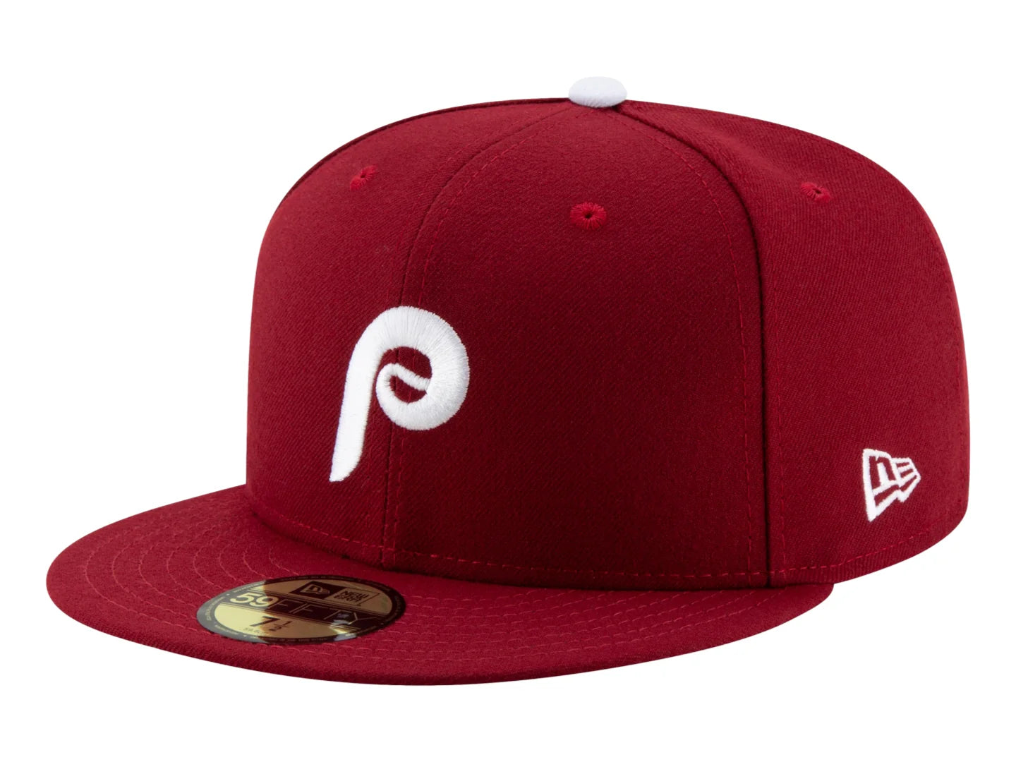 Gorra New Era Philadelphia Phillies Rojo Oscuro para Hombre