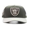 FEATURE x New Era 9Fifty A Frame Snapback Las Vegas Raiders Olive Stone