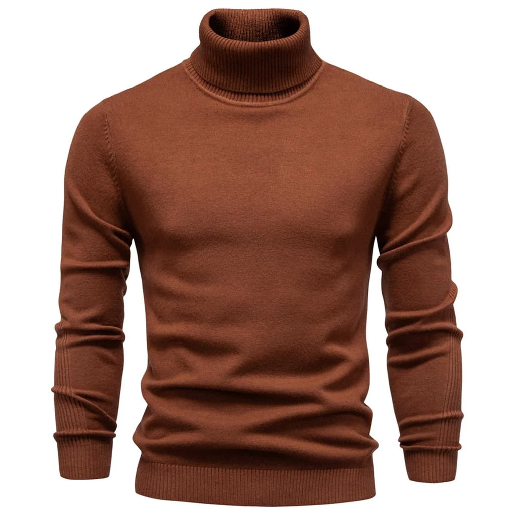 Mens Turtleneck Pullover Sweater