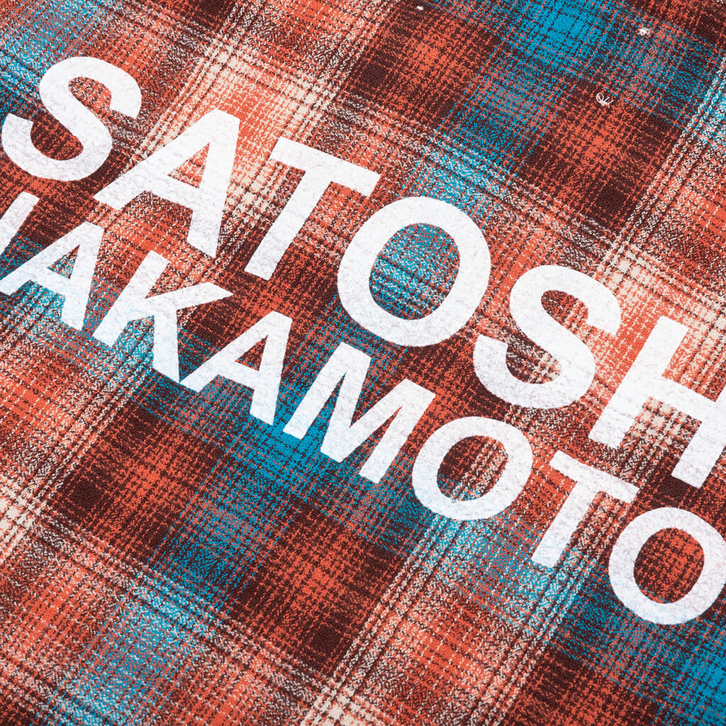 Logo Flannel Red Blue