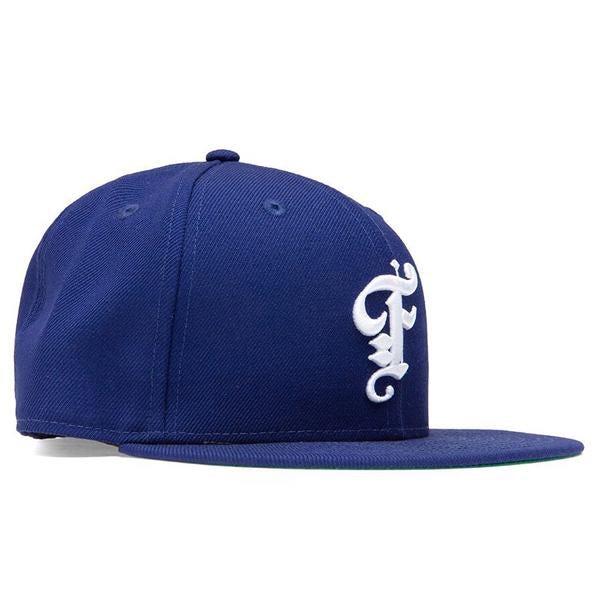 Feature x New Era Old English Fitted Hat Royal