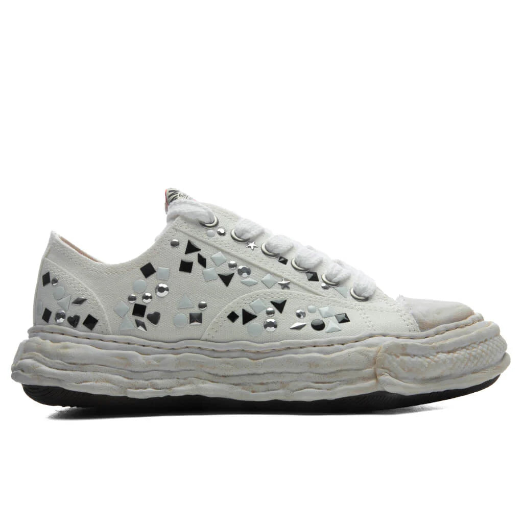 Peterson 23 Low OG Sole Embellished Canvas White