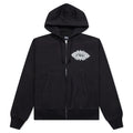 Mantra Zip Hoodie Black