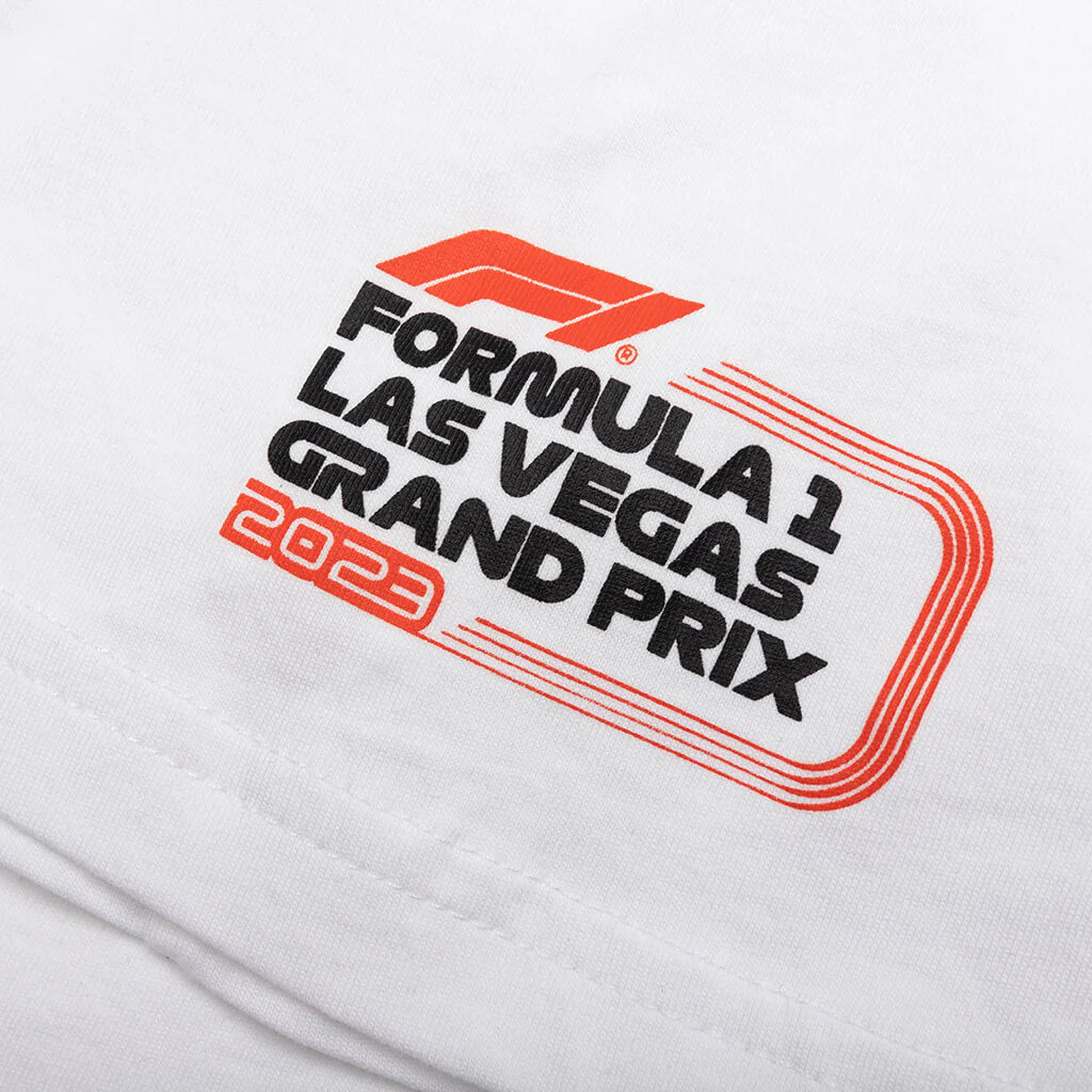 F1 Graphics Tee White