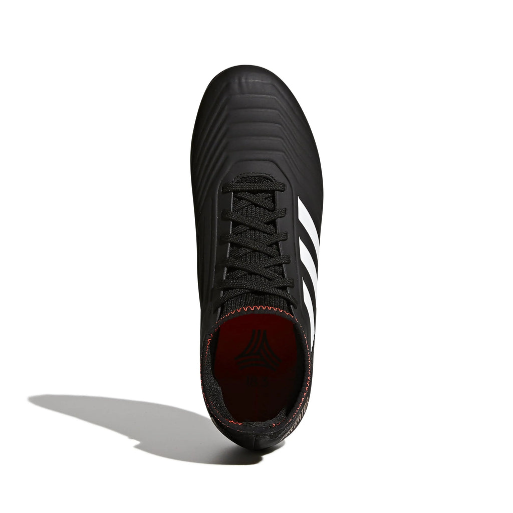 adidas Predator Tango 183 TF Turf Youth Soccer Cleats Black White Solar Red