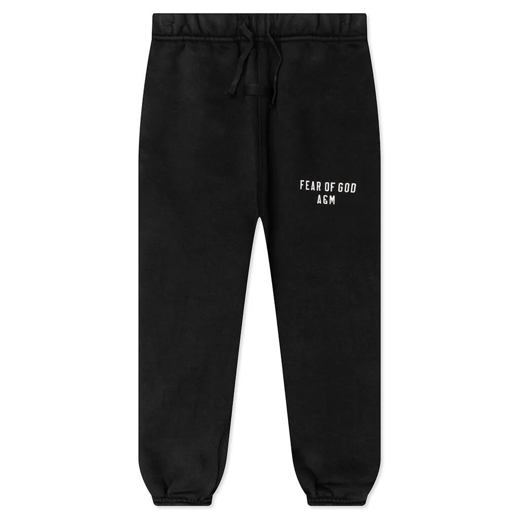 Kids Heavy Fleece Essential Sweatpant Black