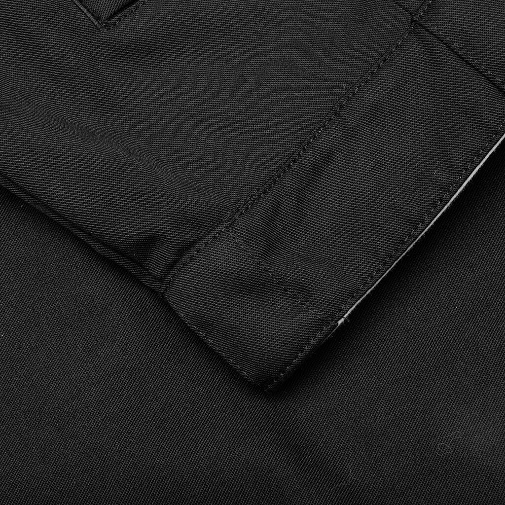 Casual Unstitched Pant Black