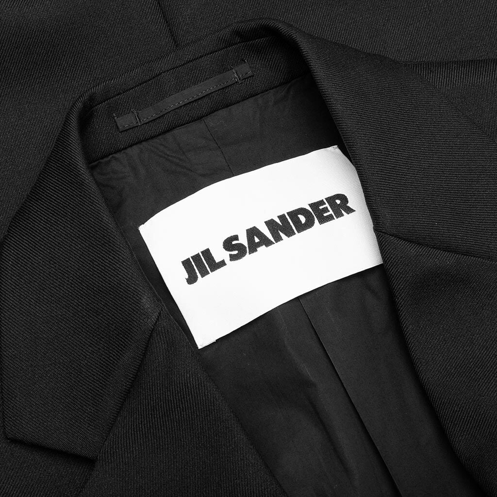 Tailored Wool Jacket Black