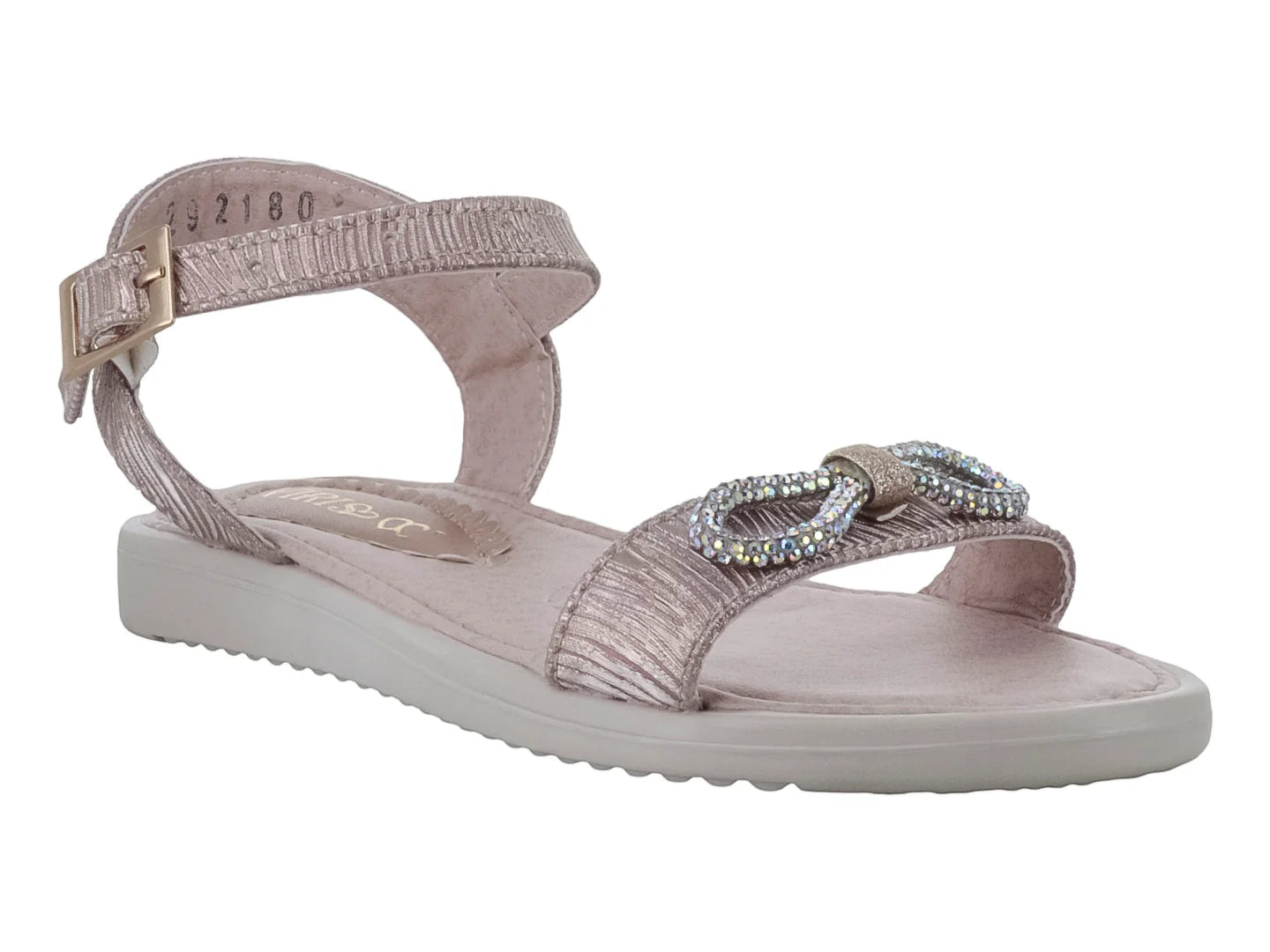 Sandalias Viris Marfil Oro para Niña