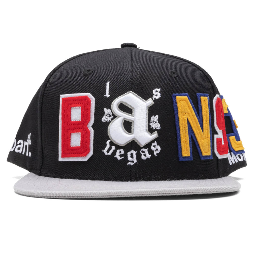 Las Vegas Exhibit A Hat Black Grey