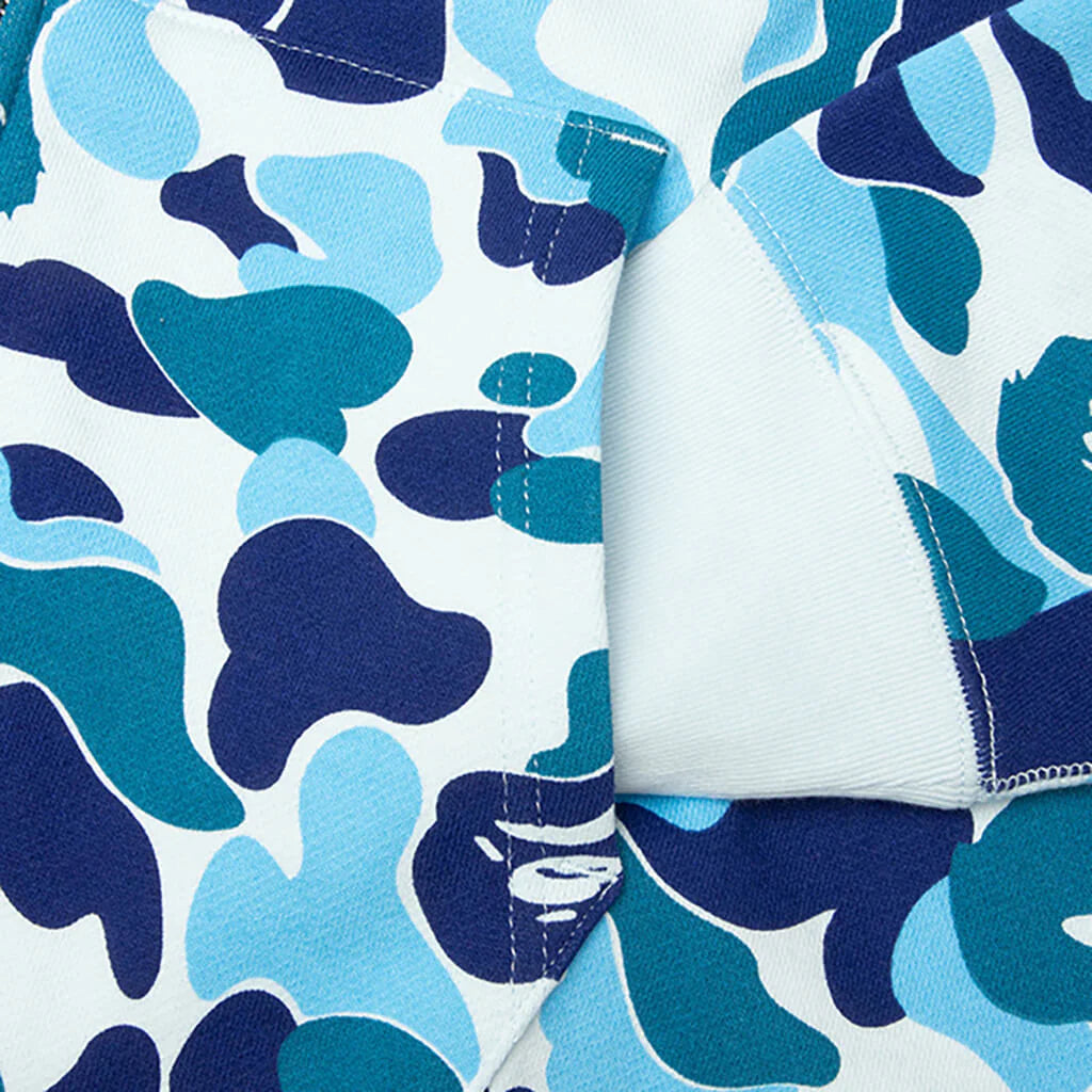 ABC Camo 2nd Shark Full Zip Hoodie Blue
