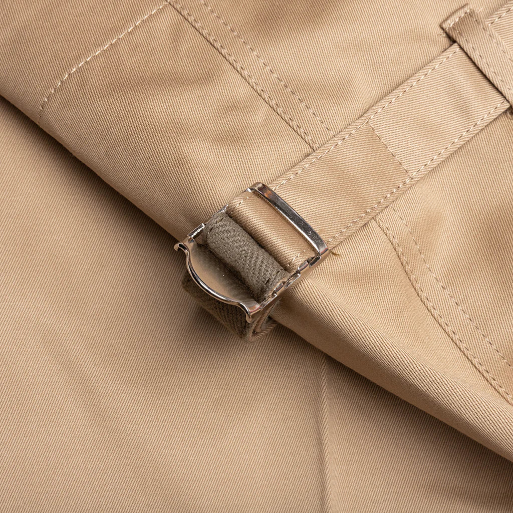 Cotton Chino Pants Beige