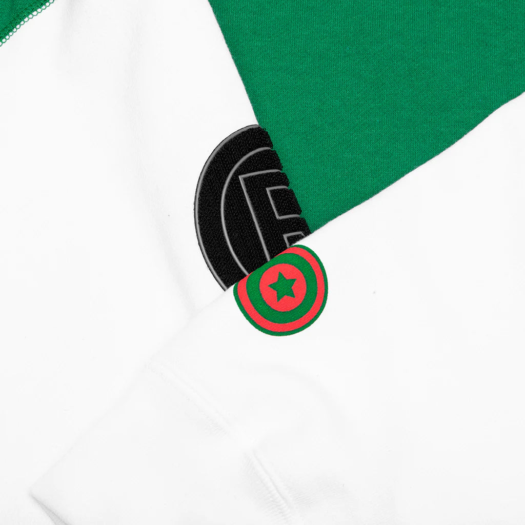 Shark Full Zip Hoodie Italy Green