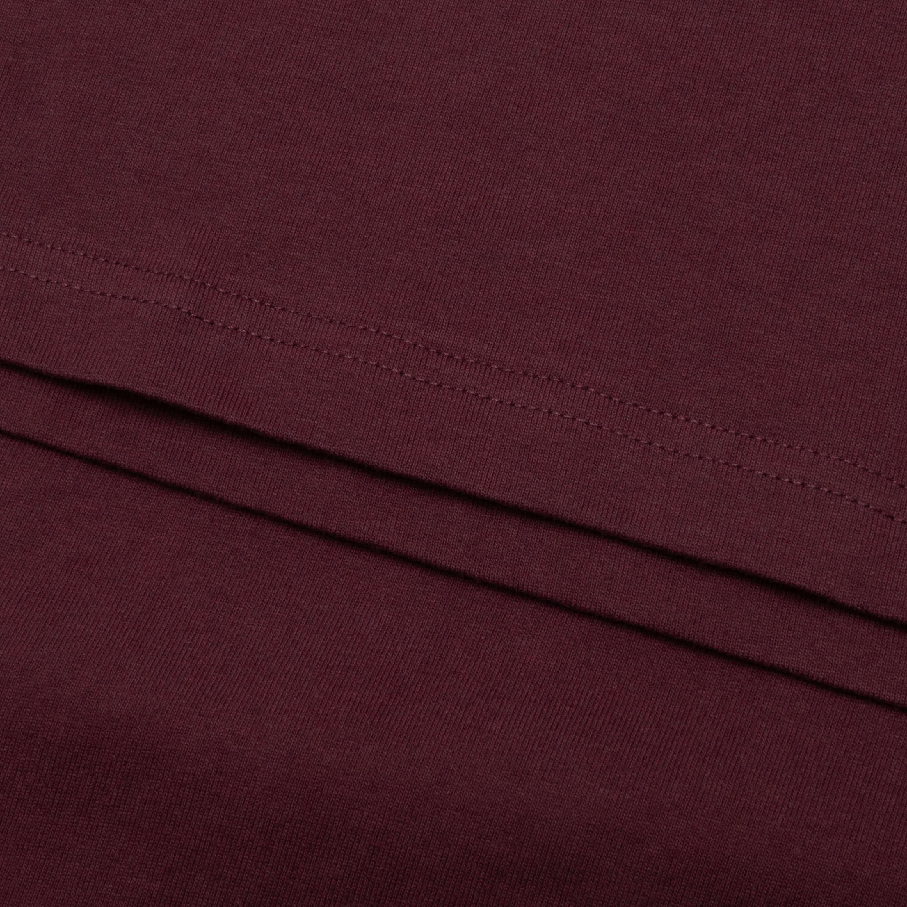 Academy Tee Oxblood Red