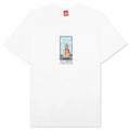 Bird S S Tee White