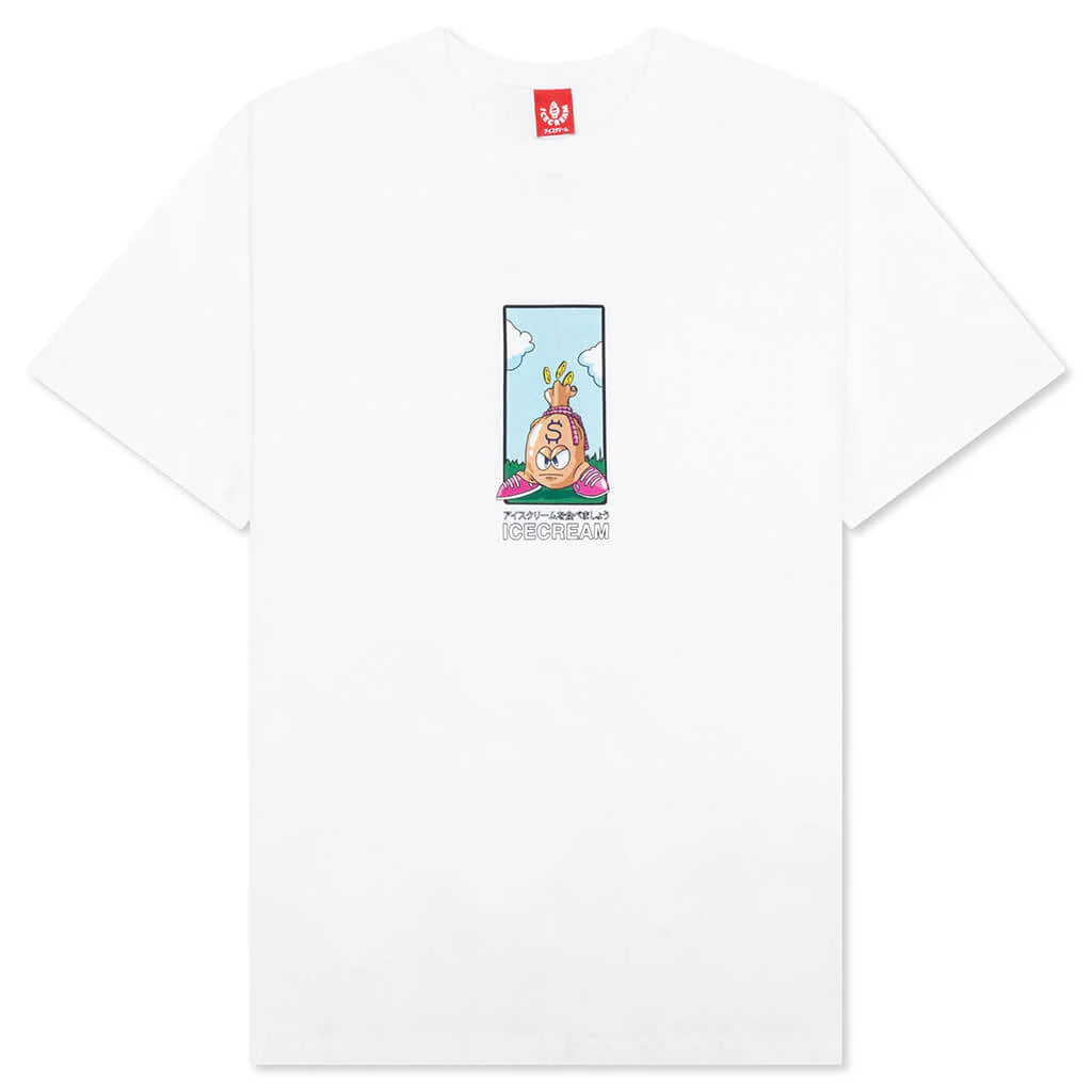 Bird S S Tee White