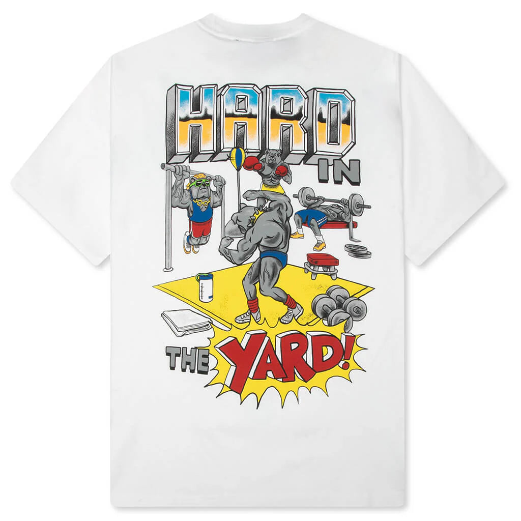 Hard In The Yard T Shirt White