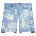 Teresa Double Wide Denim Short Indigo