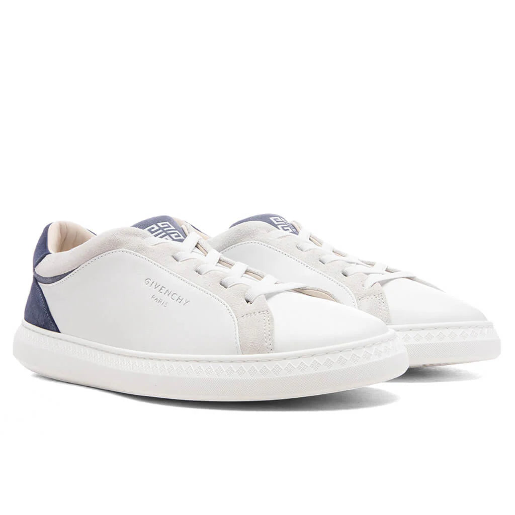 G Set Low Sneakers White Blue