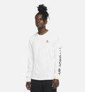 Air Jordan 4 GFX Mens Long Sleeve Shirt White