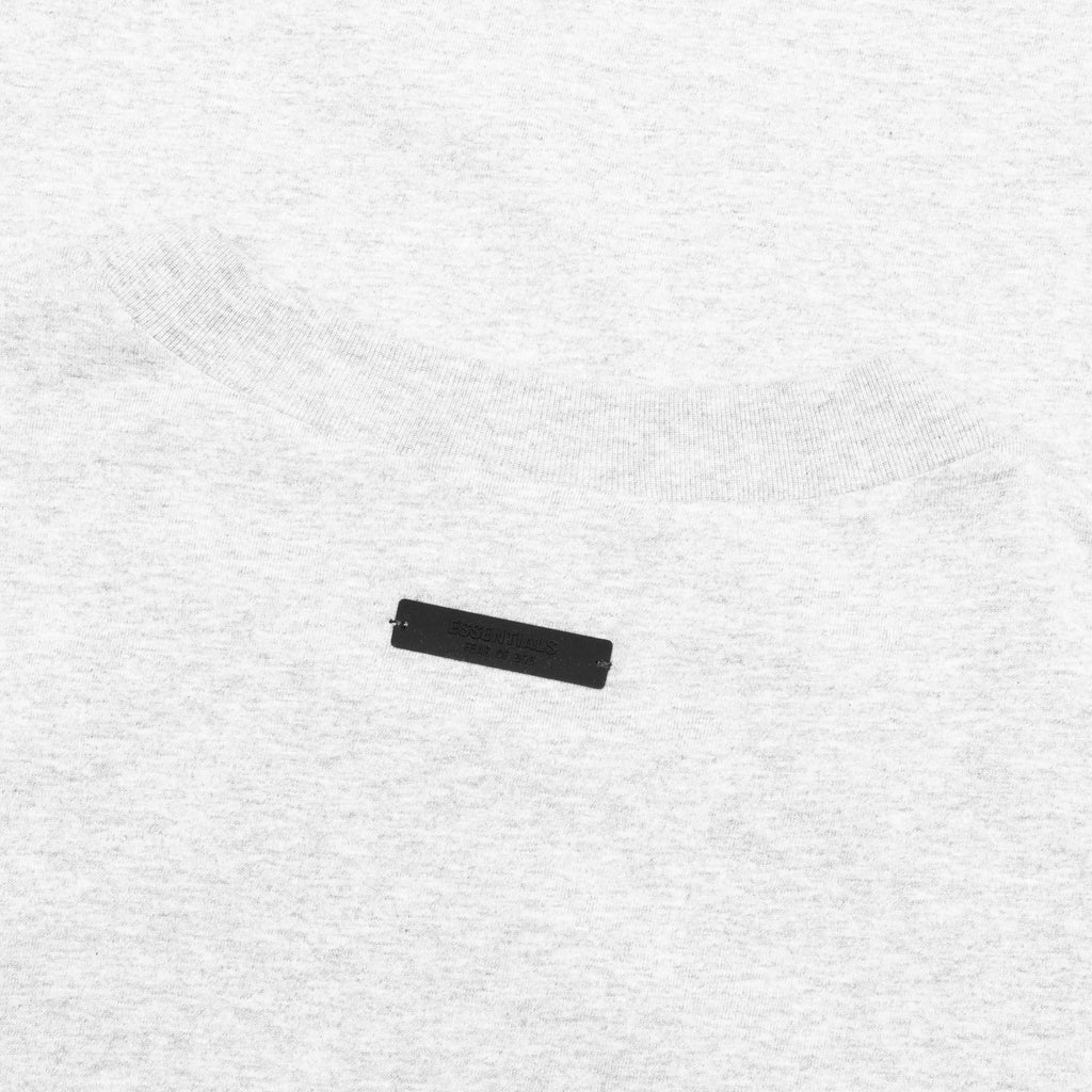 Jersey Crewneck T Shirt Light Heather Gray