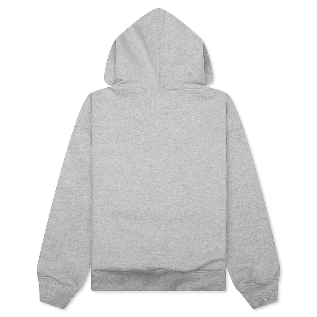 Rhude French Riviera Patch Hoodie Heather Gray