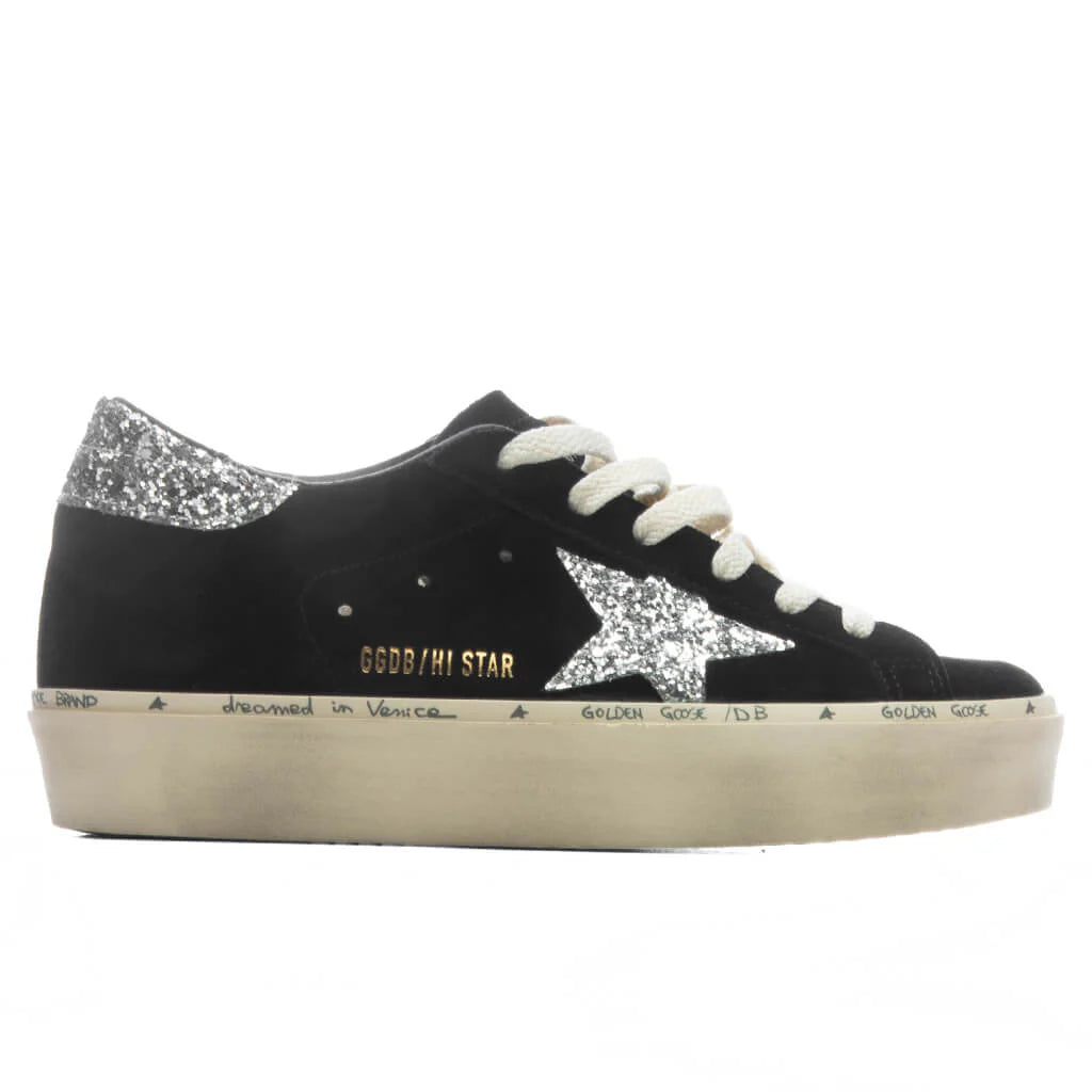Womens Hi Star Black Silver