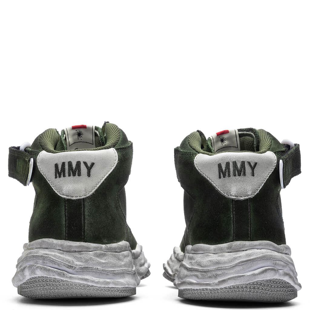 Wayne Brushed Suede High Green