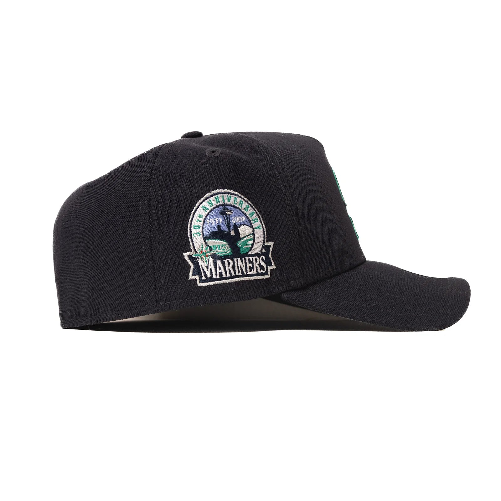 Seattle Mariners New Era A Frame 59FORTY Fitted Hat Navy
