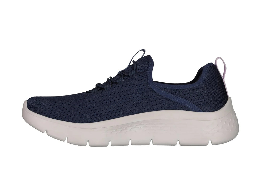 Tenis Skechers Go Walk Flex Azul Marino y Lavanda para Mujer