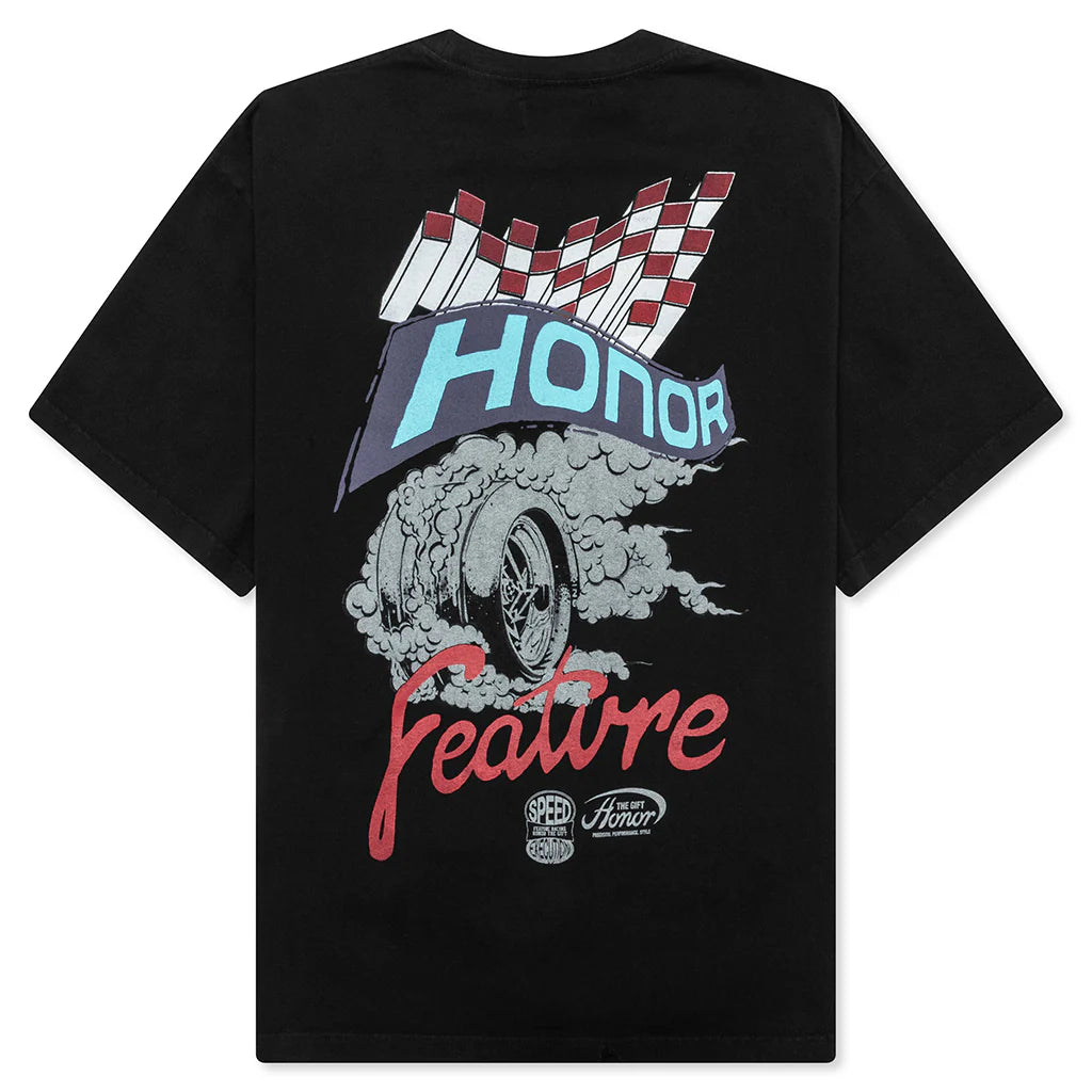 Feature x Honor The Gift Speed Tee Faded Black
